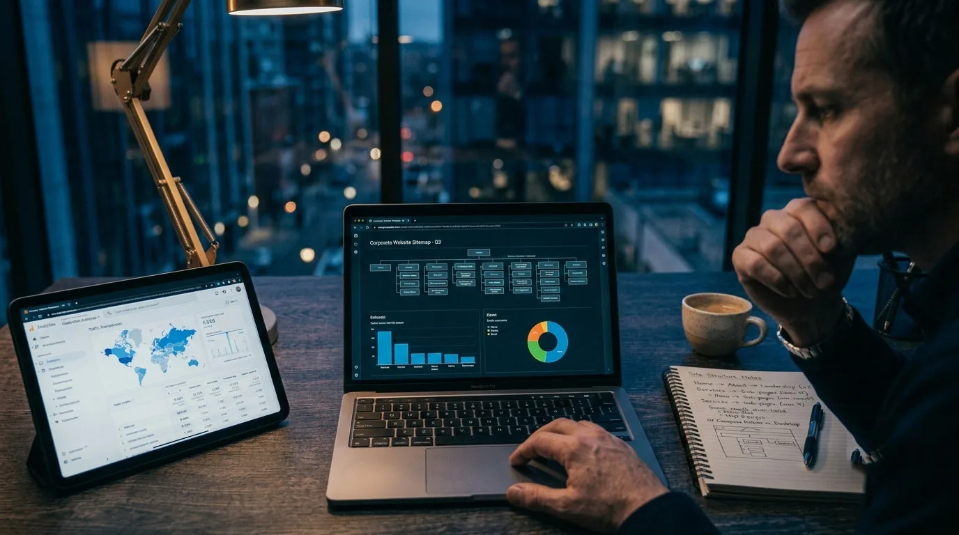Cómo decidir entre landing page y sitio web según el tipo de tráfico